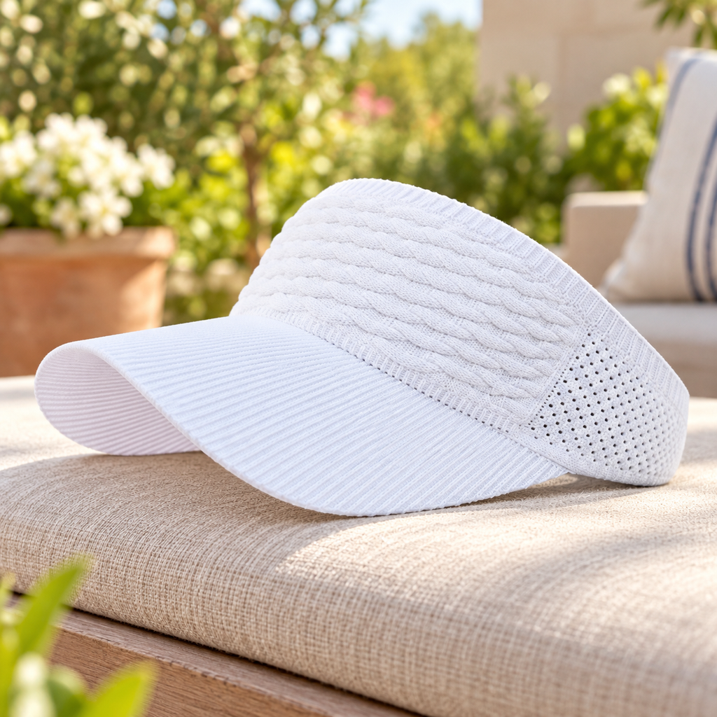 Gorra Visera para Mujer en ambiente de hogar — Vendalia