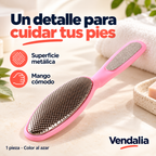 Lima para pies con superficie metálica, venta por pieza y color al azar · Vendalia