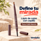 Lápiz de cejas café marrón — portada Vendalia