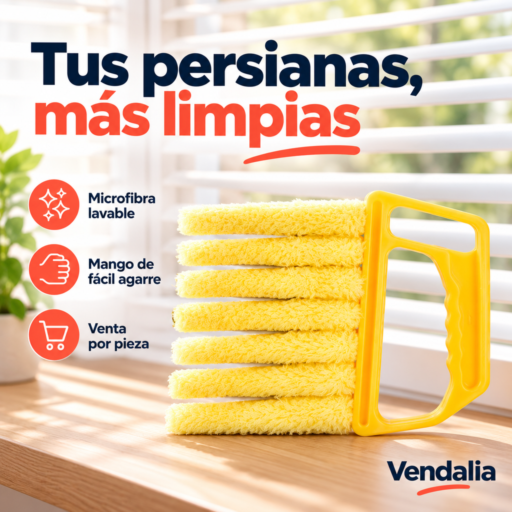 Limpiador de polvo de ventana — portada Vendalia