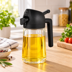 Dispensador de Aceite 2 en 1 en ambiente de hogar — Vendalia