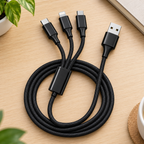 Cable 3 en 1 de Carga Rápida en ambiente Vendalia
