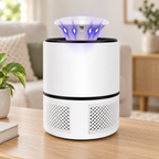 Lámpara Atrapa Mosquitos con Luz UV LED en ambiente de hogar — Vendalia