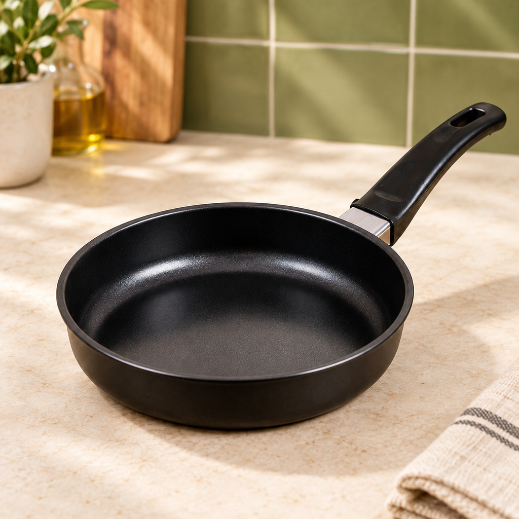 Sartén Antiadherente de 18 cm en ambiente de hogar — Vendalia