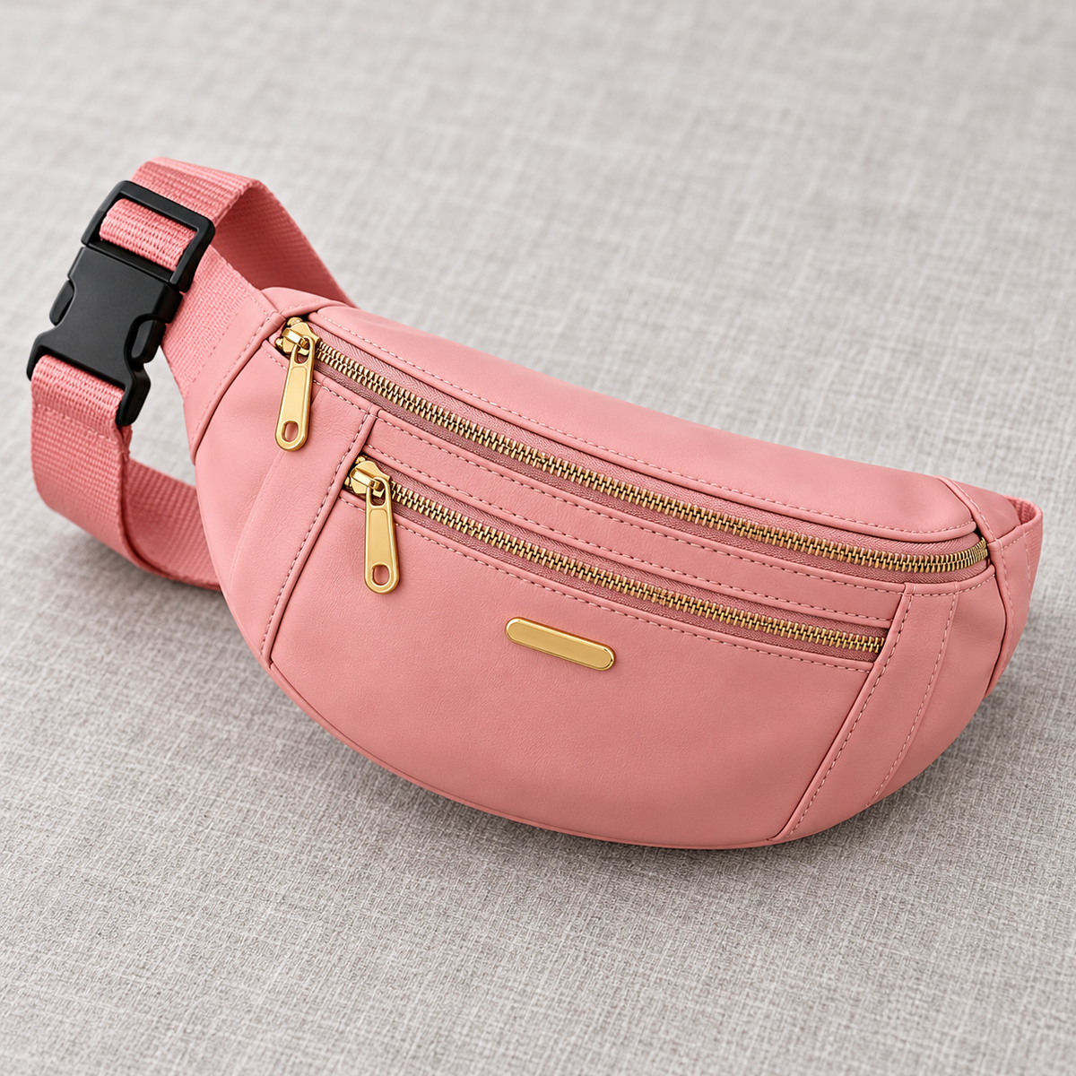 Riñonera rosa — Vista de detalle o uso — SKU 47717