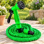 Manguera Extensible con Pistola de Riego 4 M en ambiente de hogar — Vendalia