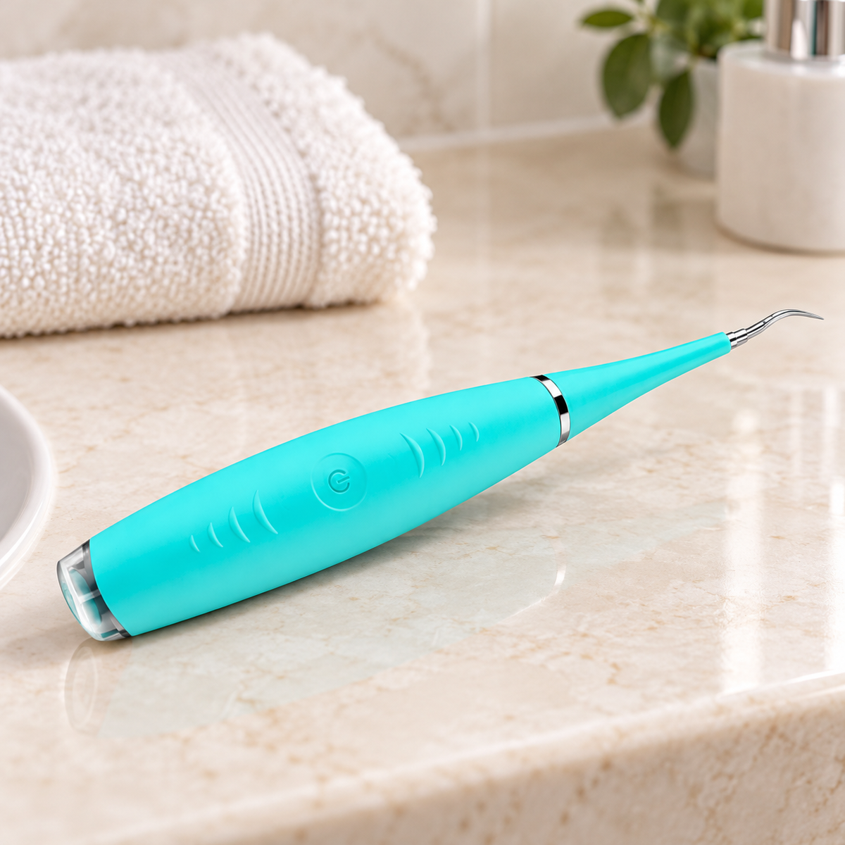 Limpiador Dental Ultrasónico Portátil en ambiente de hogar — Vendalia