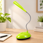 Lámpara LED de escritorio con cuello flexible — Verde — SKU 49689
