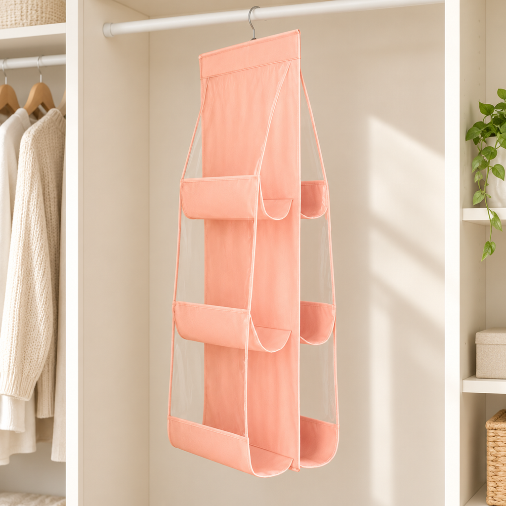 Organizador Colgante para Bolsos en ambiente de hogar — Vendalia