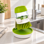 Cepillo Dispensador de Jabón en ambiente de hogar — Vendalia