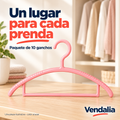 Ganchos organizadores surtidos, paquete de diez — Vendalia