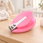 Cortaúñas ergonómico para bebé — Rosa — SKU 50475
