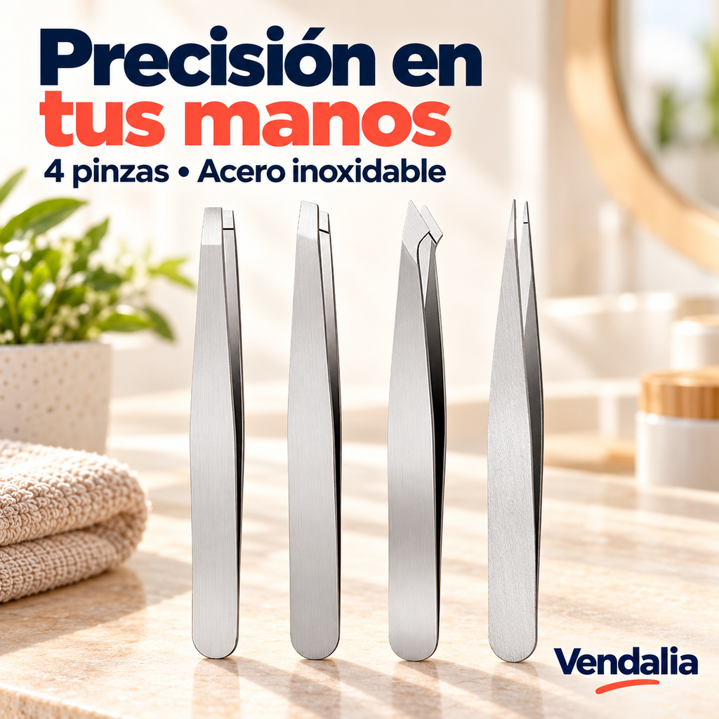 Set de 4 pinzas — Vendalia.