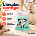 Paquete de 10 toallitas, diseño de empaque enviado al azar — portada Vendalia