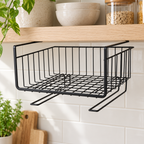 Organizador Metálico Multiusos para Cocina en ambiente de hogar — Vendalia