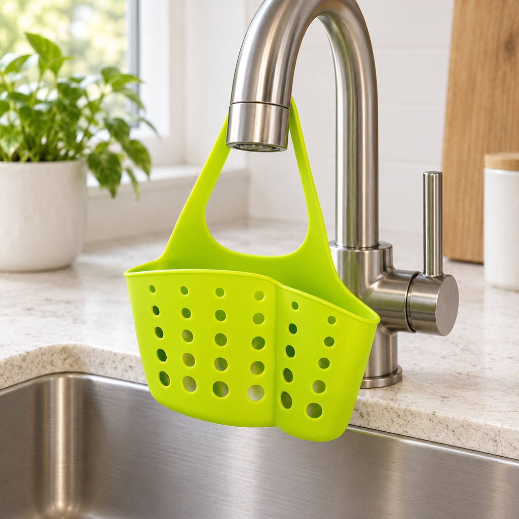 Organizador Colgante de Silicón en ambiente de hogar — Vendalia
