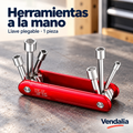 Herramientas a la mano — Vendalia. Llave plegable · 1 pieza