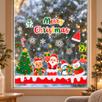 Vinil Navideño Merry Christmas para Ventana · fotografía ambientada de Vendalia · SKU 51451