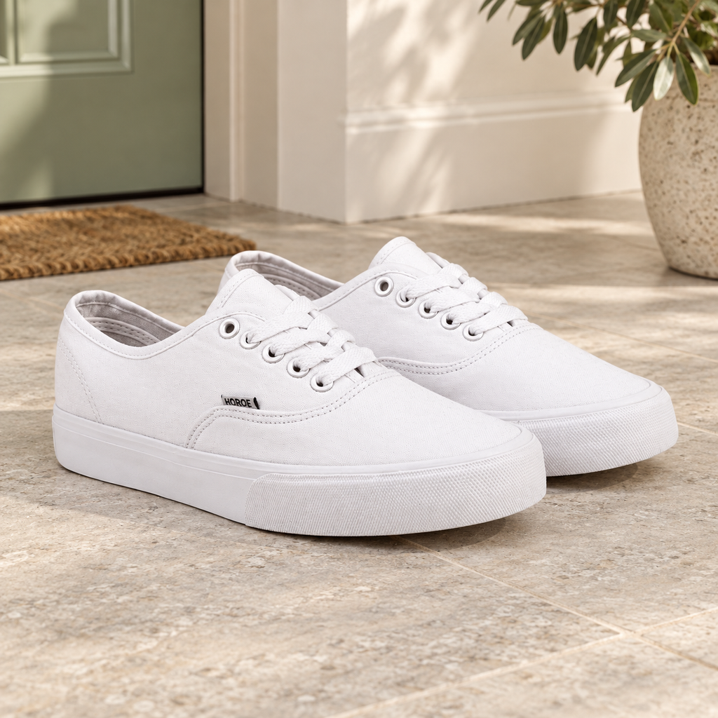 Tenis Choclo Blanco YE23101 Talla Mx 27 (Europea 44) · fotografía ambientada de Vendalia · SKU 51686