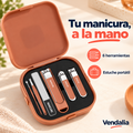 Set de manicura con estuche elegante — presentación Vendalia