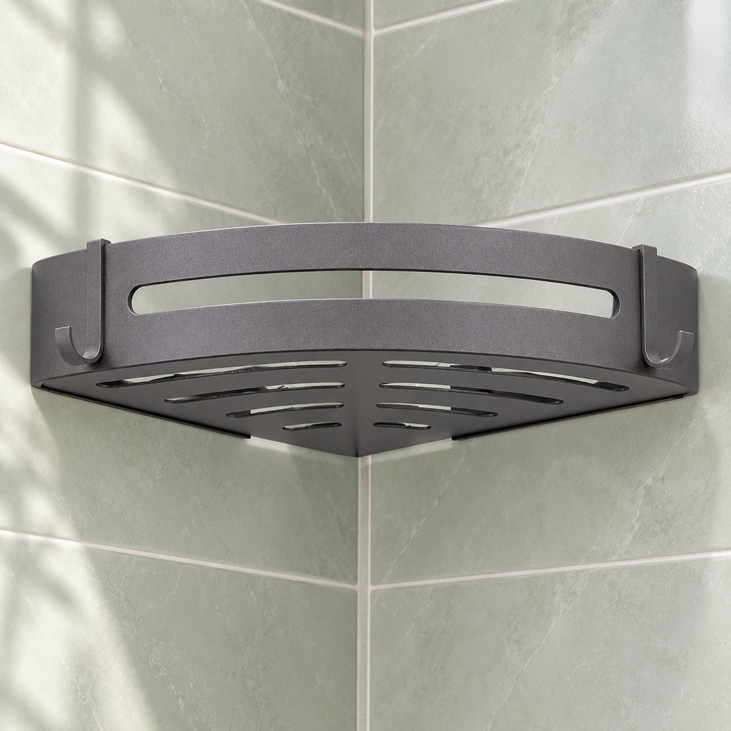 Organizador Esquinero de Baño en ambiente de hogar — Vendalia