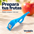 Pelador azul con anillo para el dedo — portada Vendalia