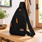 Bolsa bandolera de poliéster en ambiente Vendalia