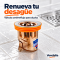 Válvula antirreflujo para ducha — portada Vendalia.
