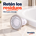 Filtro blanco con gris para drenaje — presentación Vendalia