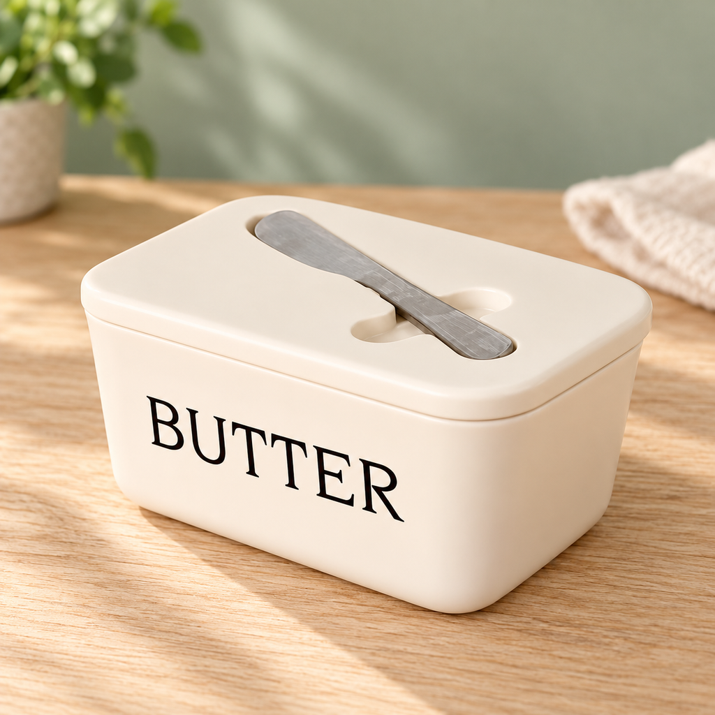 Caja de mantequilla en ambiente Vendalia