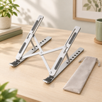 Soporte Plegable para Laptop Ajustable 9" · fotografía ambientada de Vendalia · SKU 52951