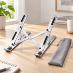Soporte Plegable para Laptop Ajustable 10" · fotografía ambientada de Vendalia · SKU 52952