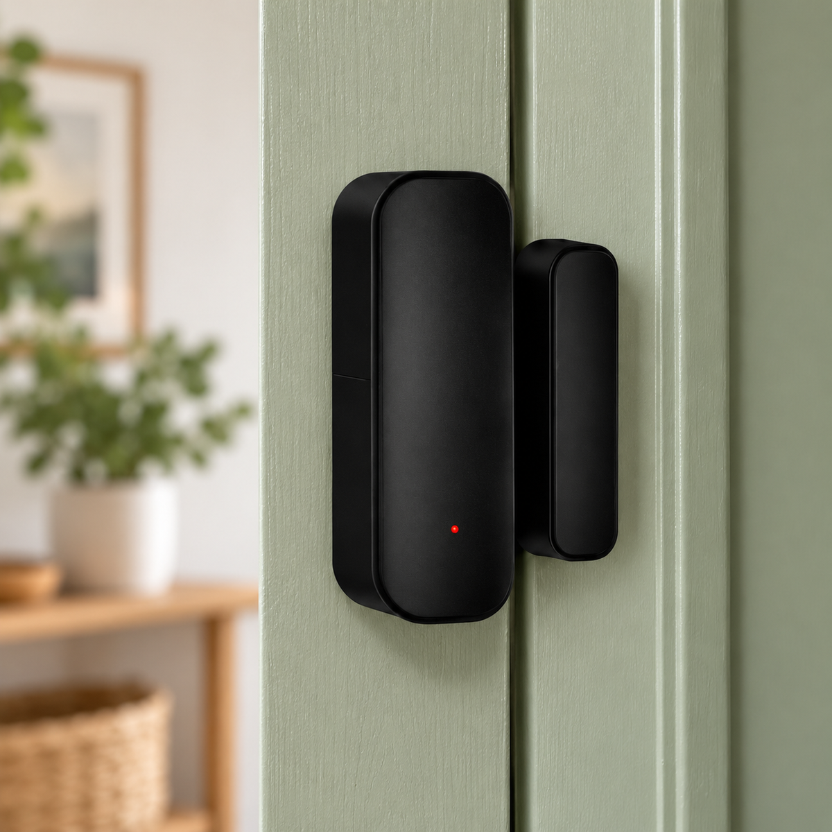 Sensor WiFi para puerta y ventana — Negro — SKU 52972