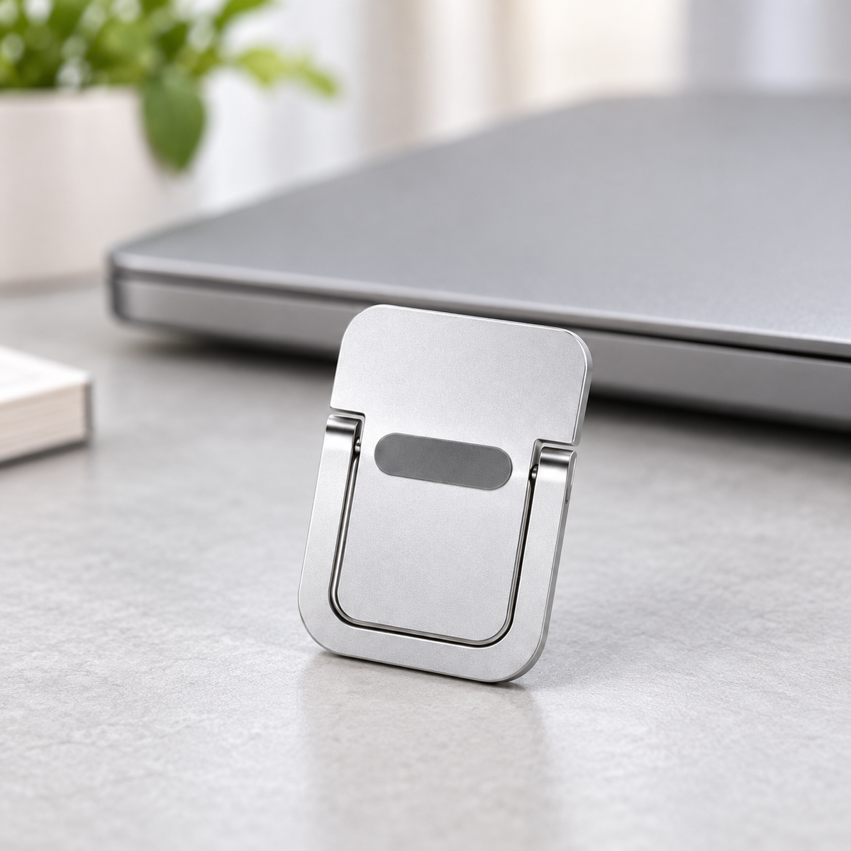 Soporte Adhesivo Plegable para Laptop · fotografía ambientada de Vendalia · SKU 52980