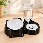 Comedero 12 cm y Bebedero 9.5 cm Automático en ambiente de hogar — Vendalia