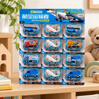 Juguete Aviones y Vehículos de Transporte azules · Paquete de 12 piezas en ambiente de hogar — Vendalia