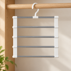 Organizador de Ropa Plegable Multiusos de 5 Niveles en ambiente de hogar — Vendalia