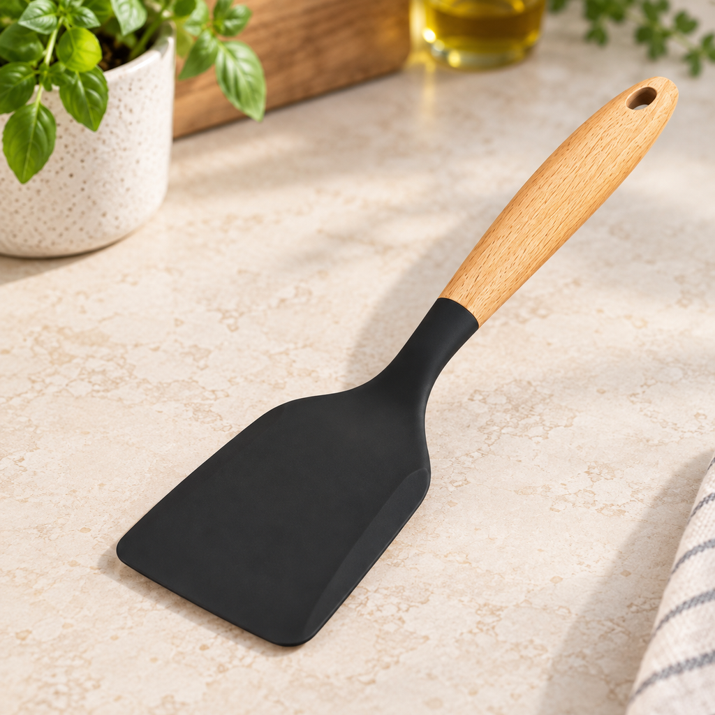 Espátula de Cocina Antiadherente en ambiente de hogar — Vendalia