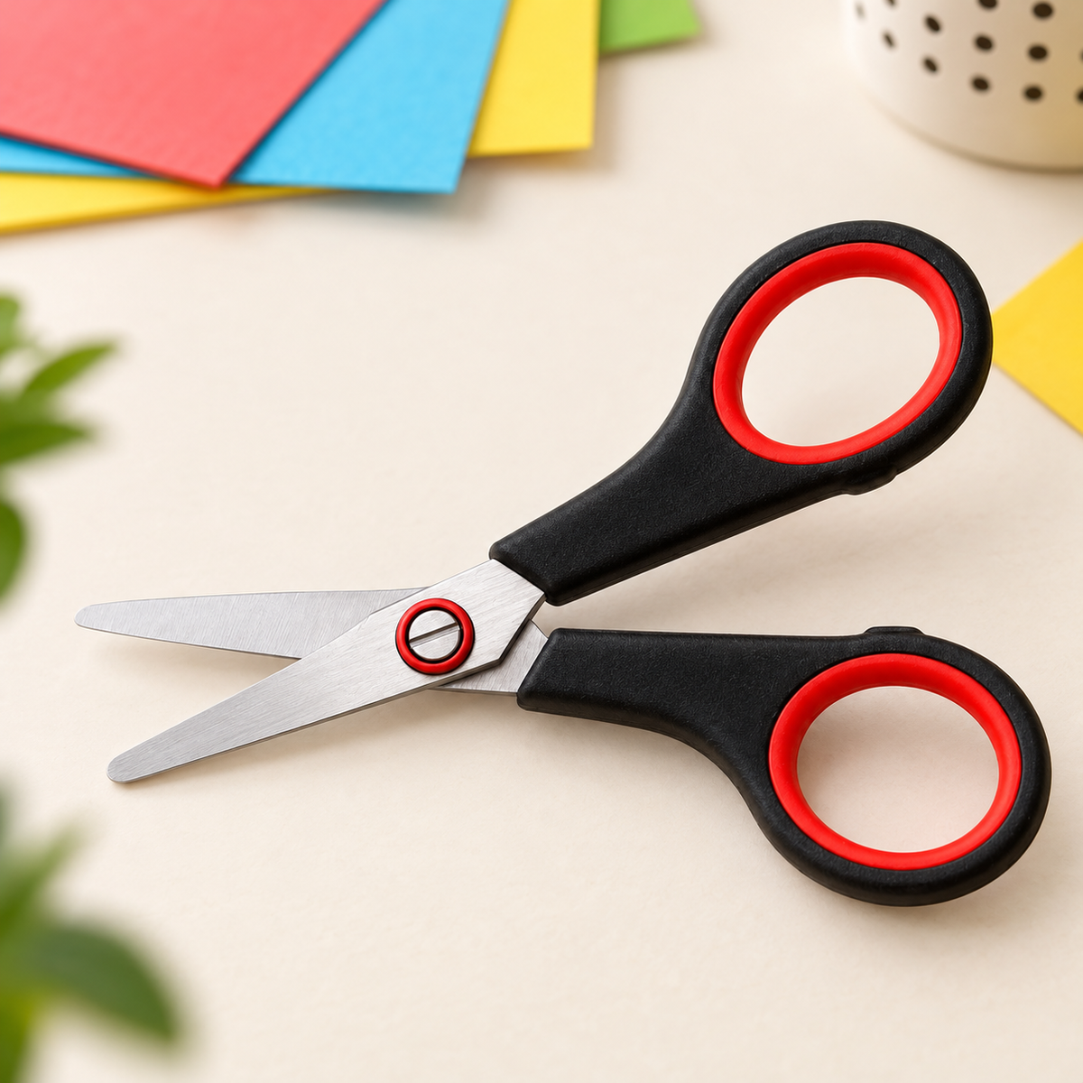 Tijera Escolar para Manualidades 15 cm · fotografía ambientada de Vendalia · SKU 53345