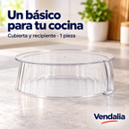 Un básico para tu cocina — Vendalia. Cubierta y recipiente · 1 pieza