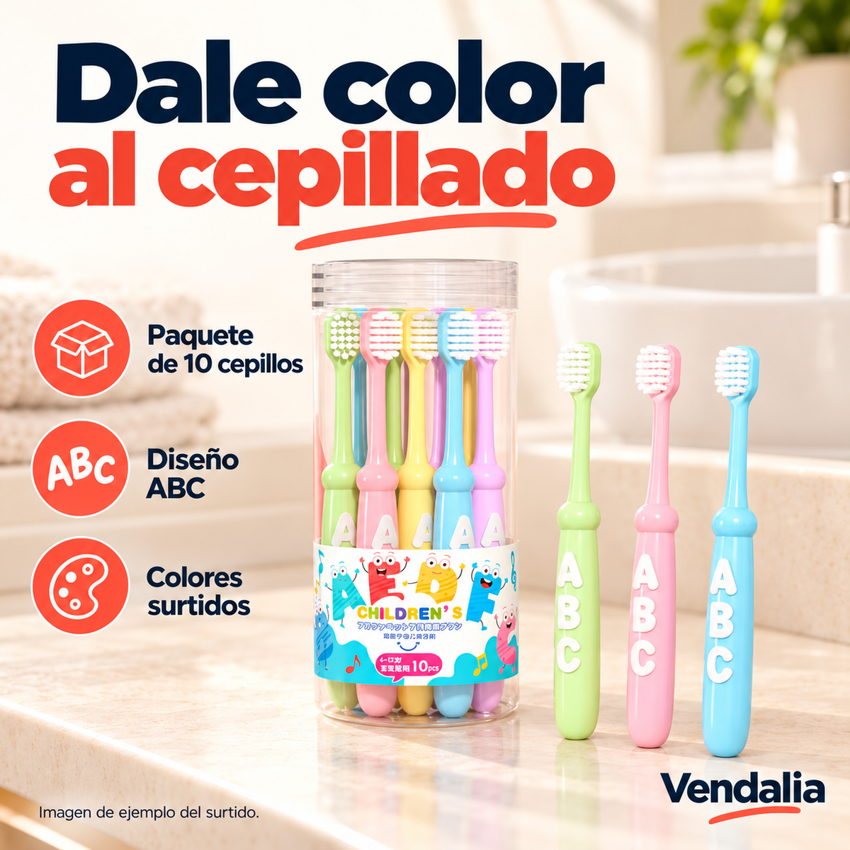 53366 · Presentación Vendalia · Muestra de colores surtidos