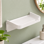 Repisa Organizadora de Pared Multiusos (Blanco) en ambiente de hogar — Vendalia