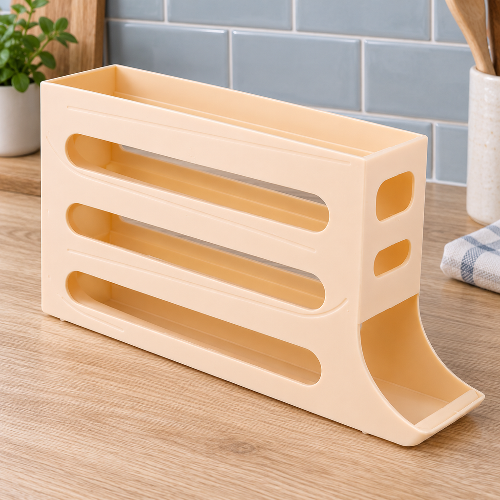 Organizador Dispensador de Huevos en ambiente de hogar — Vendalia