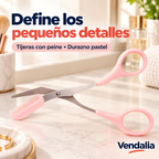 Tijeras para cejas con peine — Vendalia.