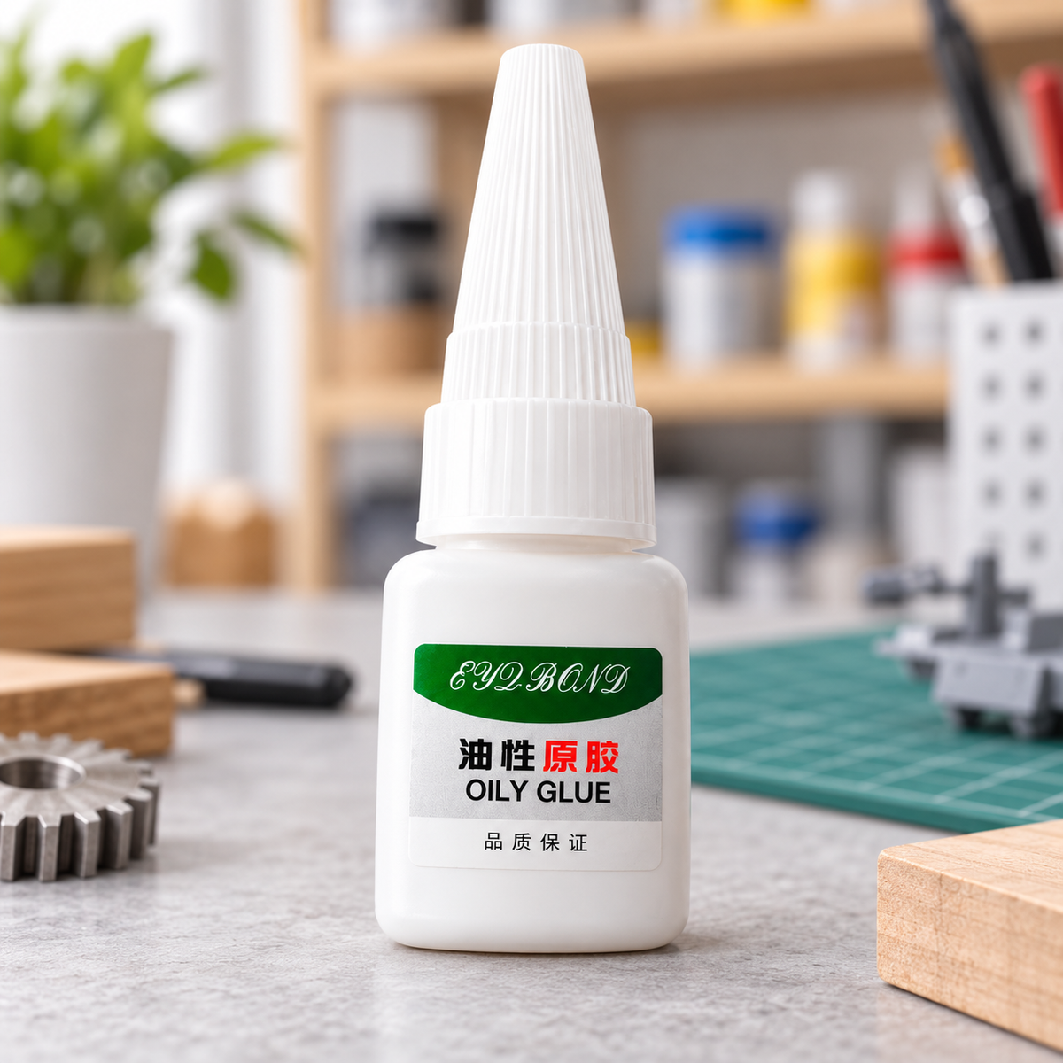 Pegamento Oily Glue Multiusos de Alta Adhesión en ambiente de hogar — Vendalia