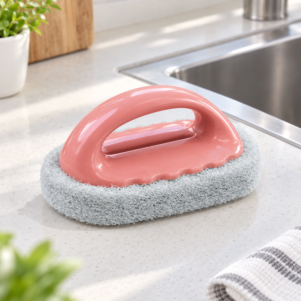 Cepillo Esponja con Mango para Limpieza en ambiente de hogar — Vendalia
