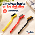 Cepillos multiusos con cerdas de alambre, nailon y cobre · Vendalia