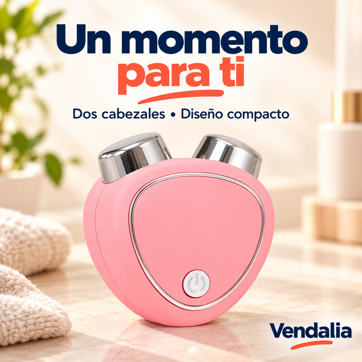 Masajeador facial eléctrico EMS — Vendalia.