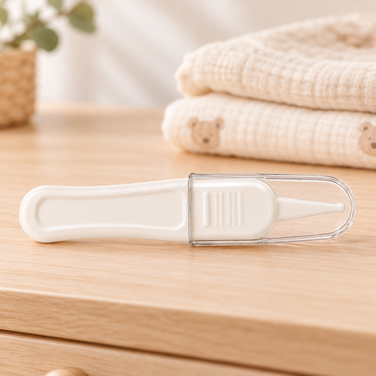 Limpiador Nasal para Bebé con Punta Suave en ambiente de hogar — Vendalia