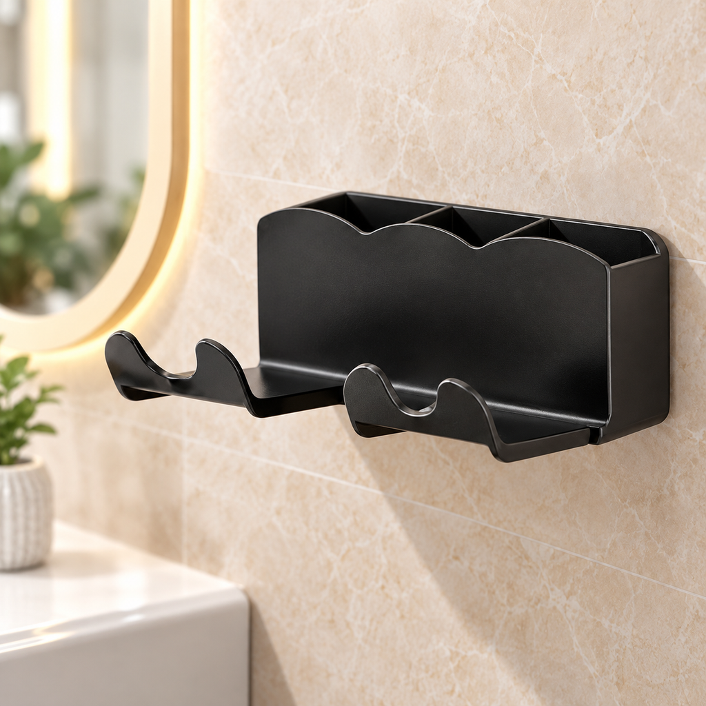 Soporte Organizador de Pared para Secadora · fotografía ambientada de Vendalia · SKU 53614